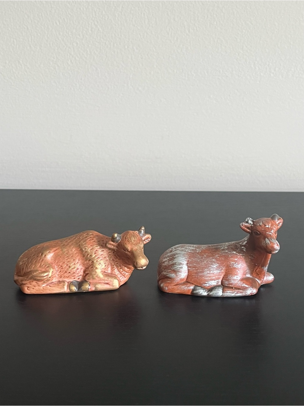 Ashland Classic Nativity Cow Ceramic Figurines Replacement Pieces Christmas - Picture 2 of 8